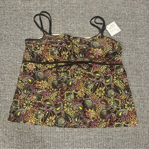 🆕 Suit Yourself Paisley Print Women's Swim Top